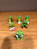Kinder Surprise figuurtjes – Kikkers verzameling (6 stuks), Ophalen of Verzenden, Zo goed als nieuw, Overige typen