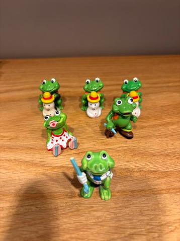 Kinder Surprise figuurtjes – Kikkers verzameling (6 stuks) beschikbaar voor biedingen