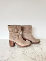Freelance biker boots mt 36 np €450, Kleding | Dames, Beige, Ophalen of Verzenden, Zo goed als nieuw, Free lance