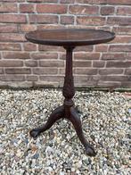 Oud antieke bijzettafel, klein leuk model, brocante, Huis en Inrichting, Tafels | Bijzettafels, 45 tot 60 cm, Minder dan 55 cm