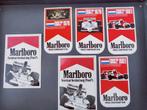 Formule 1 Zandvoort Marlboro stickers 6 stuks, Ophalen of Verzenden, Sport