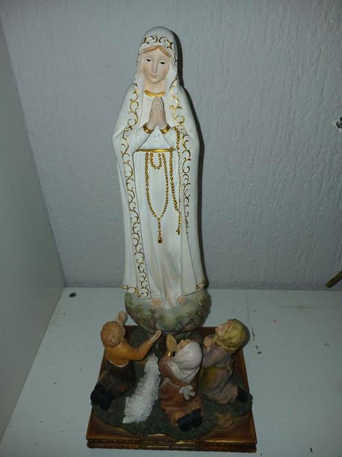 Mariabeeld Verschijning Lourdes 42 cm, Antiek en Kunst, Antiek | Religie, Ophalen