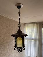 Vintage hanglamp, Ophalen, Gebruikt, Glas, Minder dan 50 cm