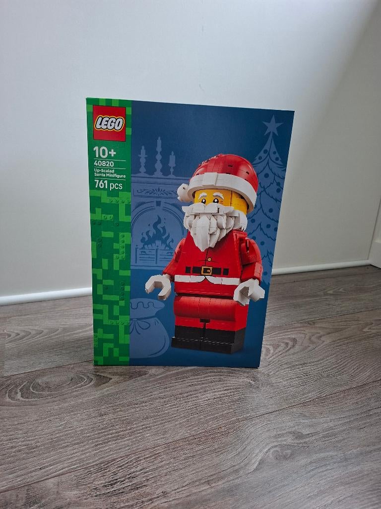 Lego 40820 - Grote minifiguur van de Kerstman, Ophalen of Verzenden, Nieuw, Complete set, Lego