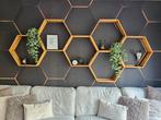 Hexagon wandplank, Huis en Inrichting, Woonaccessoires | Wanddecoraties, Ophalen of Verzenden, Zo goed als nieuw