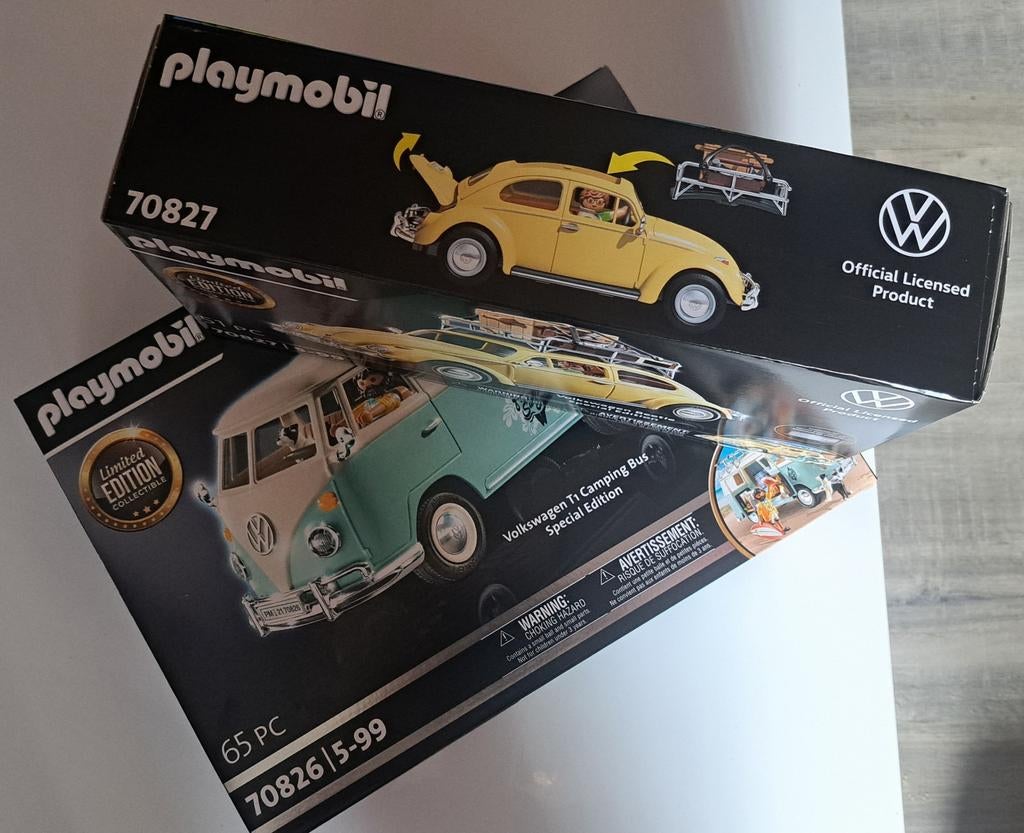 Playmobil vw t1 set kever, Ophalen of Verzenden