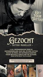 Tattoo modellen gezocht!, Nieuw, Ophalen of Verzenden, Verzorging