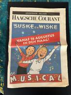 #0395 Haagsche Courant Suske en Wiske Musical, Boeken, Eén stripboek, Ophalen of Verzenden