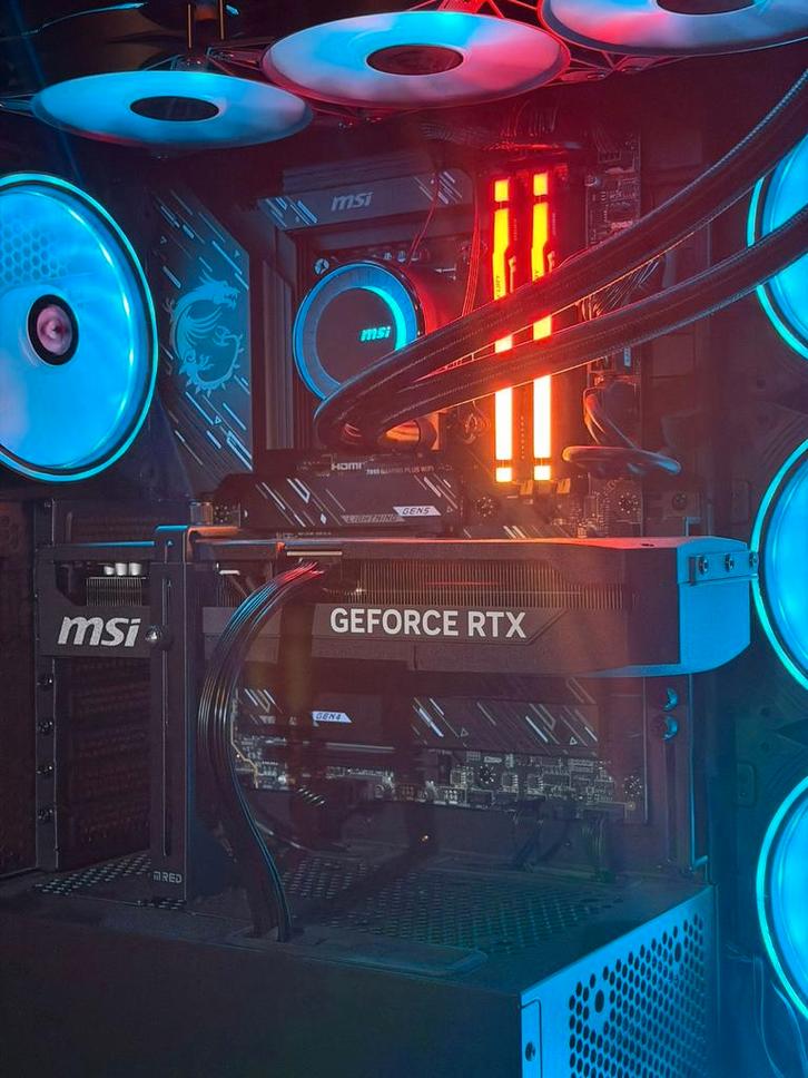 Gaming Pc - RTX 5080 Shadow - DDR5 - 2 Jr garantie !, Computers en Software, Desktop Pc's, Zo goed als nieuw, 4 Ghz of meer, SSD