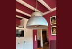 Leuke originele fabriekslamp €30, Huis en Inrichting, Lampen | Hanglampen, Minder dan 50 cm, Zo goed als nieuw, Ophalen