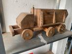 Houten vrachtwagen met kiepbak, Ophalen of Verzenden