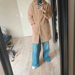 Jas Maison Scotch dames S M bruin beige, Kleding | Dames, Jassen | Winter, Maat 38/40 (M), Bruin, Zo goed als nieuw, Maison Scotch