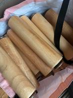 Gratis 5 stuks boxspring bedden (1 persoons, Huis en Inrichting, Ophalen, Gebruikt, Eenpersoons, Beige