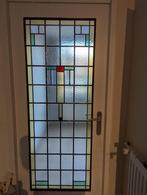 Opdek Binnendeur met glas in lood, Ophalen, Gebruikt, 80 tot 100 cm, Binnendeur