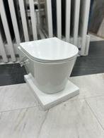 NERGENS GOEDKOPER ! WC MET BIDET + TOILETZITTING SOFT-CLOSE, Ophalen of Verzenden, Nieuw, Koper, Toilet