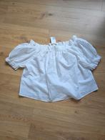 H&M Witte Off-Shoulder Top,  Maat L. Nooit gedragen, H&M, Wit, Maat 42/44 (L), Nieuw