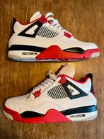 Jordan 4 Retro OG Fire Red (2020) US 11,5 / EU 45,5, Wit, Ophalen of Verzenden, Nike Air Jordan, Sneakers of Gympen