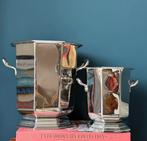 Jean Couzon set achthoekige champagne koeler en ijsemmer, Ophalen of Verzenden, Glas, Overige stijlen