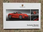 Nederlandse brochure Porsche Exclusive Boxster 981 2014, Boeken, Porsche, Nieuw, Ophalen of Verzenden, Porsche