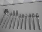 11 Sola select bestek Modern 1960 6 taartvork lepel ook p s, Ophalen of Verzenden