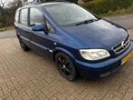 Opel Zafira 2.2 16V  7 Persoons, Climat, 1 JR APK, Voorwielaandrijving, Stof, 74 €/maand, Zwart