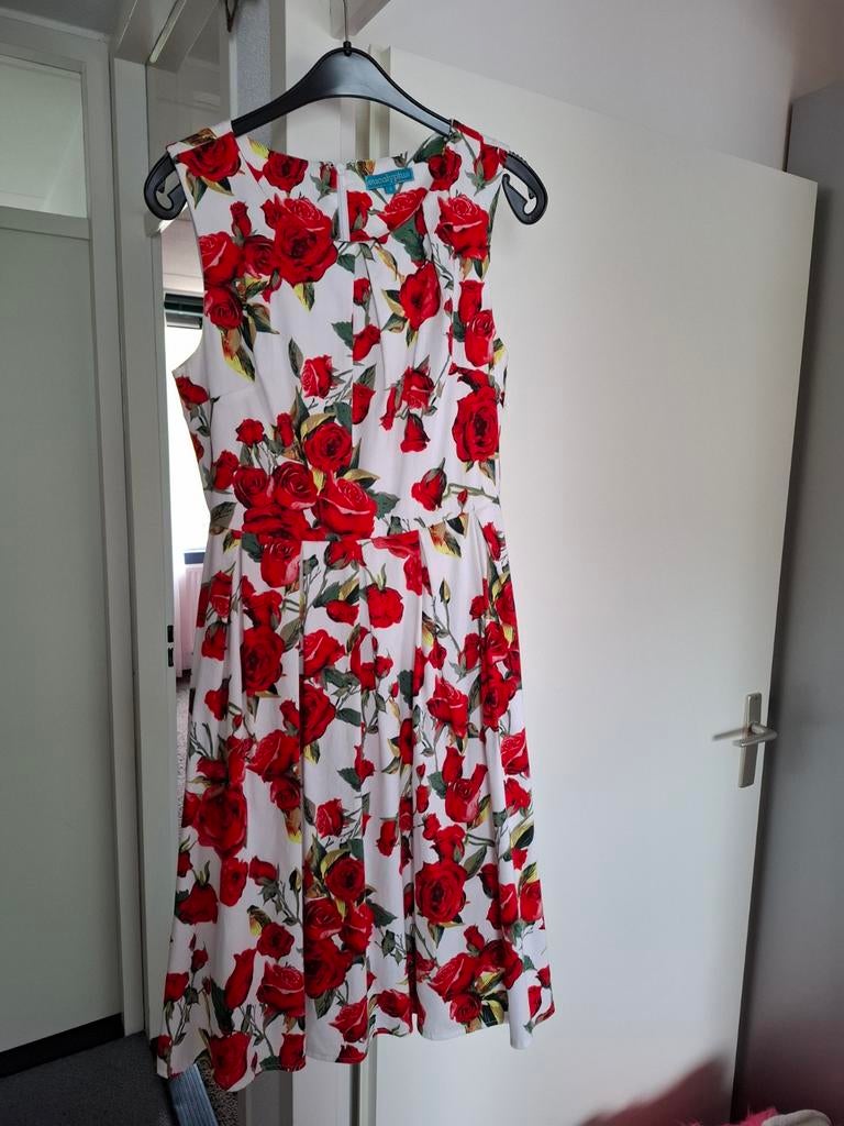Jurk, Kleding | Dames, Ophalen, Zo goed als nieuw, Maat 36 (S), Eucalyptus