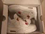 Jordan 4 red metallic (maat 43), Kleding | Heren, Schoenen, Gedragen, Jordan, Wit, Sneakers of Gympen