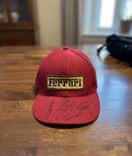 Authentiek gesigneerde Michael Schumacher Ferrari pet, Ophalen of Verzenden, Zo goed als nieuw, Formule 1