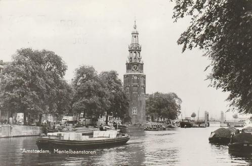 AMSTERDAM Montelbaanstoren, Verzamelen, Ansichtkaarten | Nederland, Gelopen, Noord-Holland, 1960 tot 1980, Verzenden