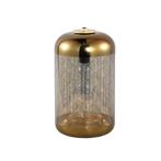 UNIEKE LED GLAZEN TAFELLAMP op 4x AA batterij GOUD GLAS, Pietseweg 13A Oud Gastel, Info@ptmd.nl, Nieuw, Ophalen of Verzenden