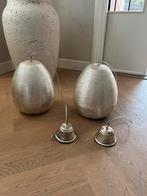Hanglamp zilver zenza, Huis en Inrichting, Lampen | Hanglampen, Ophalen of Verzenden, Zo goed als nieuw, Metaal, Minder dan 50 cm