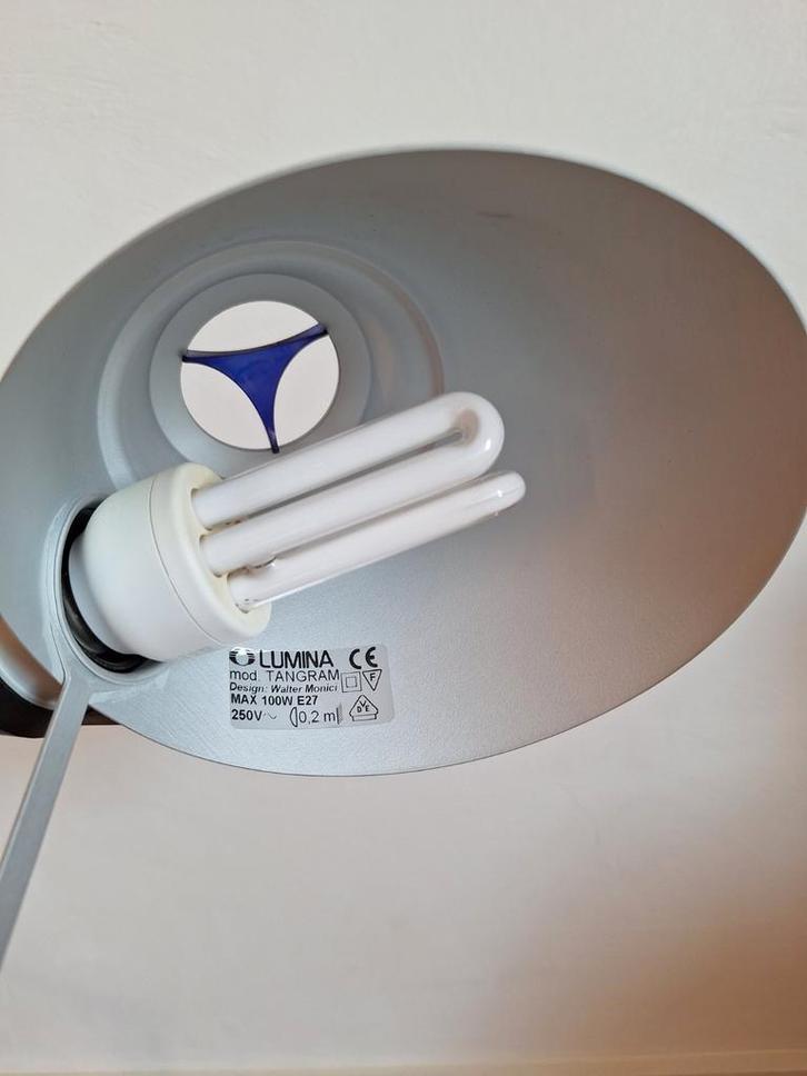 Lumina Tangram bureaulamp 7stuk, Huis en Inrichting, Lampen | Vloerlampen, Gebruikt, 100 tot 150 cm, Metaal, Ophalen