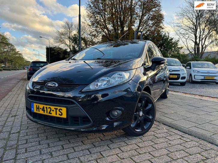 Ford Fiesta 1.25 Clima Elek Pakket Lmv Spoiler 5-Drs, Auto's, Ford, Bedrijf, Te koop, Fiësta, ABS, Airbags, Airconditioning, Bluetooth