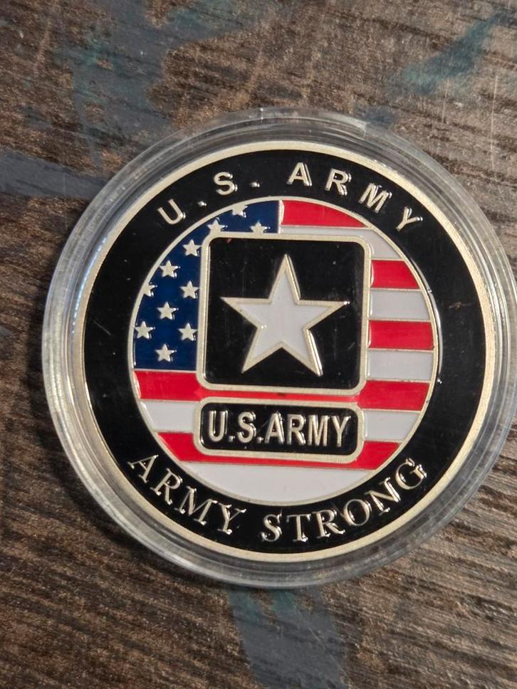 US Army Challenge Coin - 173d Airborne Brigade, Verzamelen, Militaria | Algemeen, Landmacht, Overige typen, Amerika, Ophalen of Verzenden