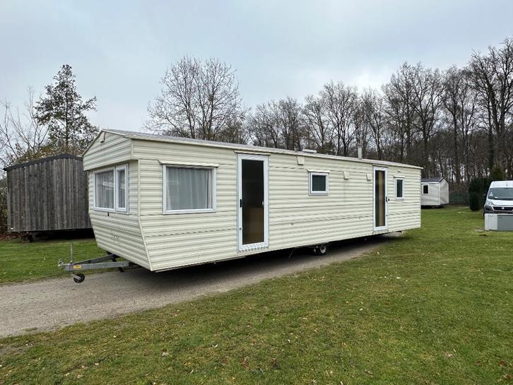 Stacaravan Europa 2 slaapkamers gratis transport in NL ♦️, Caravans en Kamperen, Stacaravans, tot en met 4, Verzenden