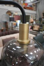 Vloerlamp LEKAR antiek brons / smoke glas Light & Living, Ophalen, Zo goed als nieuw, Glas, 150 tot 200 cm