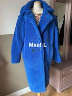 Blauwe Bontjas - Maat M/L, Ophalen of Verzenden, Zo goed als nieuw, Maat 42/44 (L)