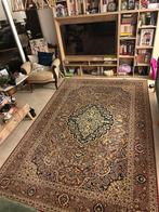 DÜNYA Hereke Stijl Tapijt - 6 m² - Zeer Netjes, Bruin, Ophalen of Verzenden, Zo goed als nieuw, 200 cm of meer