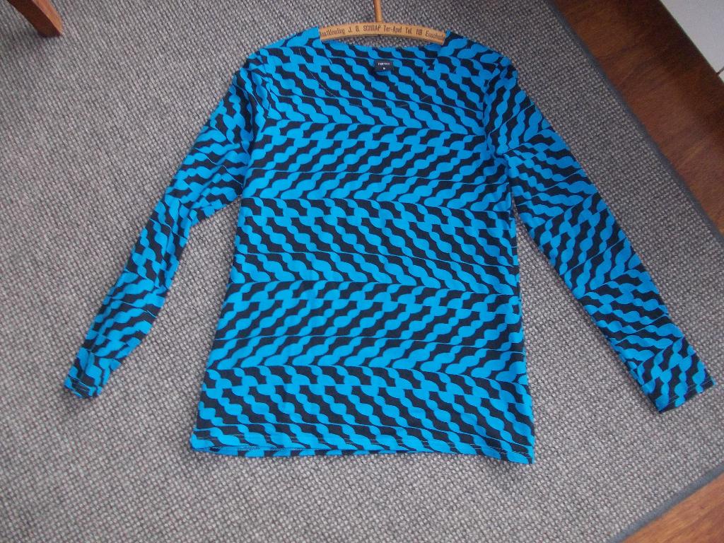 Nanso tuniek mt.M, Kleding | Dames, Blouses en Tunieken, Zo goed als nieuw, Maat 38/40 (M), Blauw, Ophalen