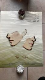 Poster Tegan en Sara gesigneerd, Ophalen of Verzenden, Gebruikt, A1 t/m A3, Rechthoekig Staand