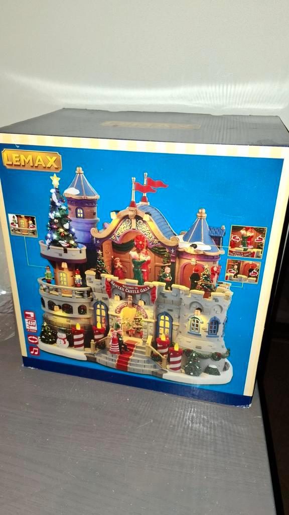Lemax Santa's Castle Gala voor kerstdorp, Diversen, Kerst, Ophalen of Verzenden