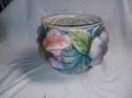 Leuke kleurige bloempot 25 hoog., Antiek en Kunst, Ophalen of Verzenden
