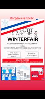 gratis Winter Fair in de Niedorphal te Winkel., Tickets en Kaartjes, Overige Tickets en Kaartjes, Drie personen of meer