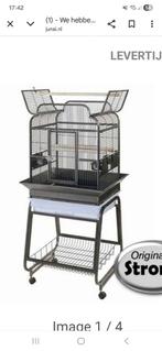 Prachtige heavy duty kooi, Dieren en Toebehoren, Vogels | Hokken en Kooien, Ophalen of Verzenden, Zo goed als nieuw, Metaal, Vogelkooi