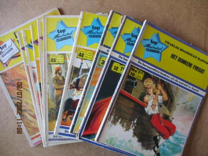 adv6723 top illustrated classics, Boeken, Stripboeken, Gelezen, Eén stripboek, Ophalen