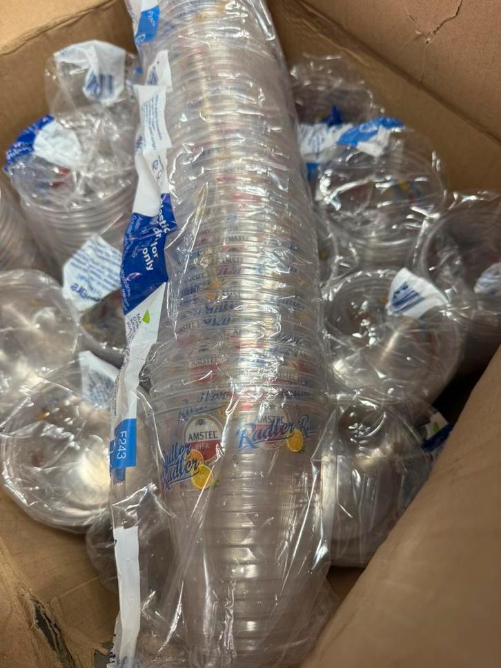 Plastic bekers, Huis en Inrichting, Keuken | Servies, Nieuw, Kop(pen) en/of Schotel(s), Overige stijlen, Overige materialen, Ophalen of Verzenden