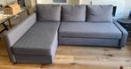 IKEA grey sofa bed FRIHETEN hoekslaapbank, Huis en Inrichting, Ophalen, 100 tot 125 cm, Driepersoons, Zo goed als nieuw