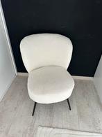 Witte teddy fauteuil, Ophalen, Wit, Zo goed als nieuw, Eén