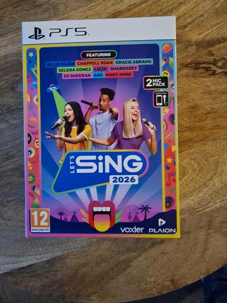 Let's Sing 2026, Spelcomputers en Games, Games | Sony PlayStation 5, Zo goed als nieuw, Ophalen of Verzenden