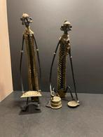 Afrikaanse bronzen beelden, Antiek en Kunst, Ophalen of Verzenden